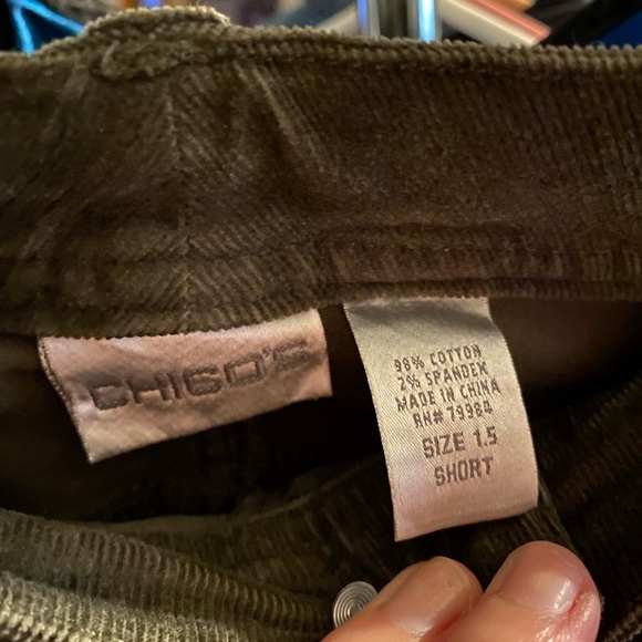 Chicos corduroy pants - Picture 7 of 9